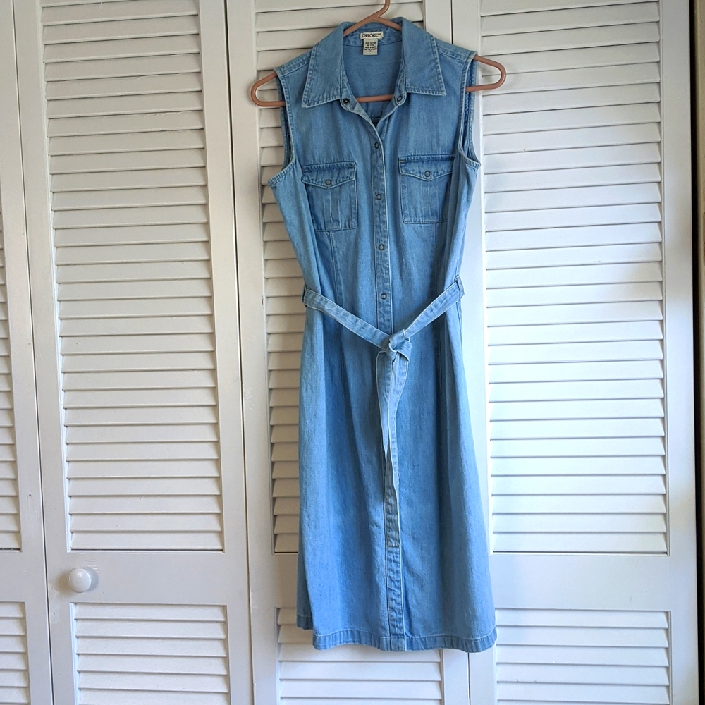 Vintage Denim Dress